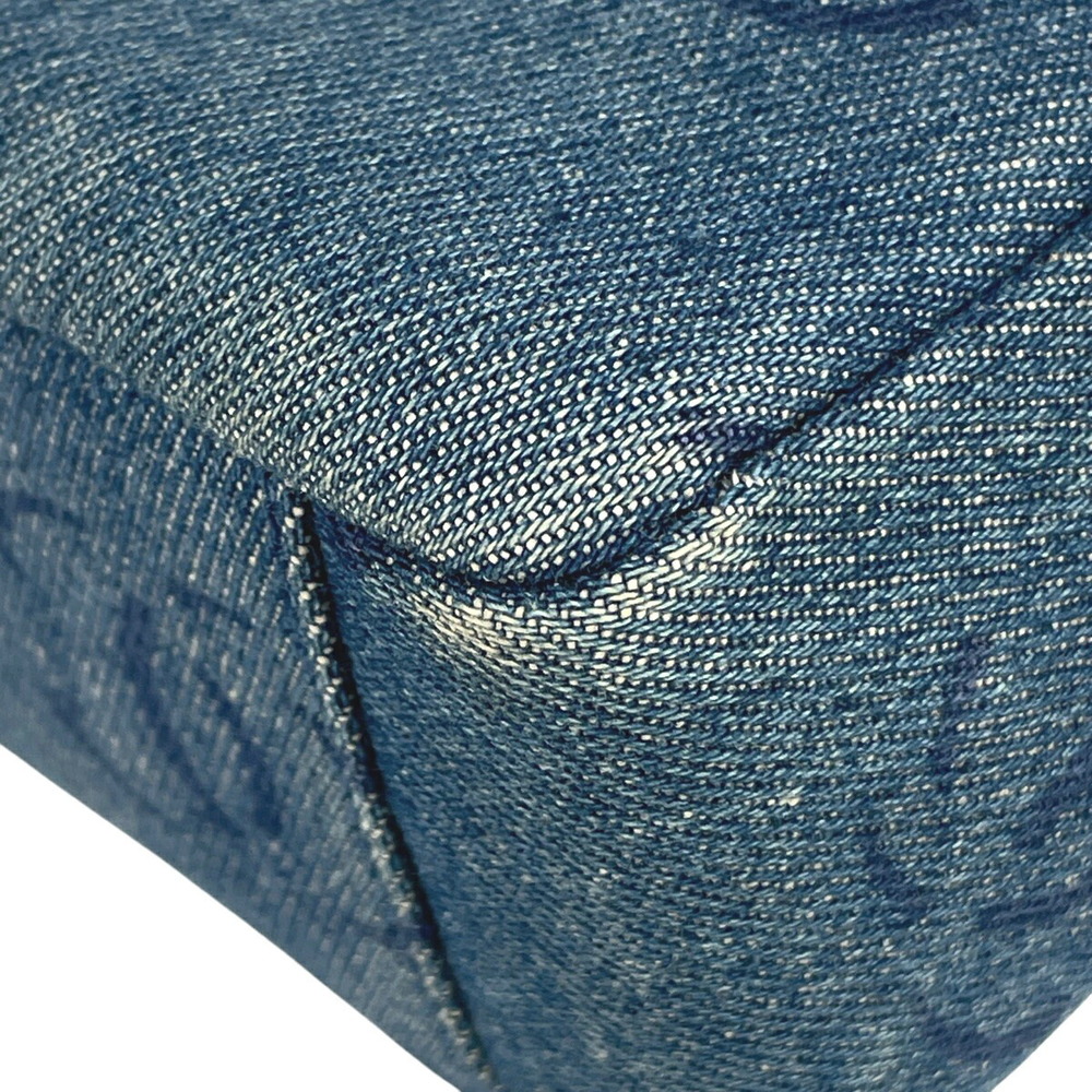 Chanel Coco Mark Shoulder Bag denim blue - Picture 4 of 10